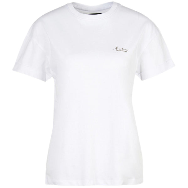 T-shirt Donna Barbour International - Alonso Tee - Bianco