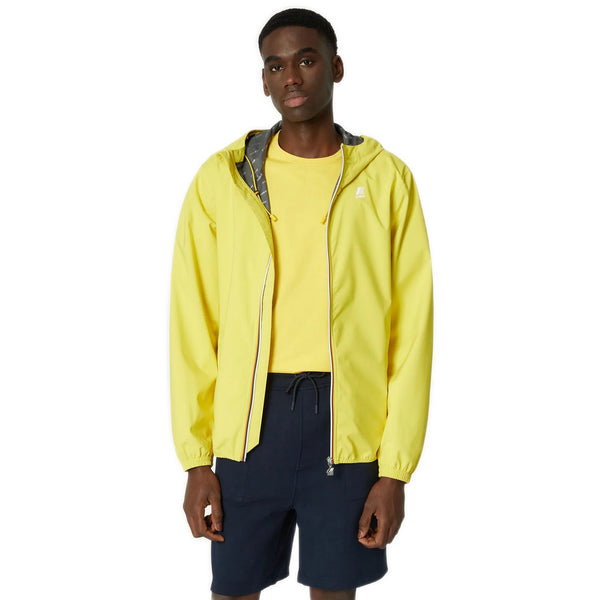 Giubbini Uomo K-Way - Jack Stretch Dot - Giallo