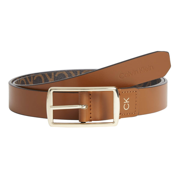 Cinture Donna Calvin Klein - Ck Must Rev Bridge Belt 25Mm - Marrone