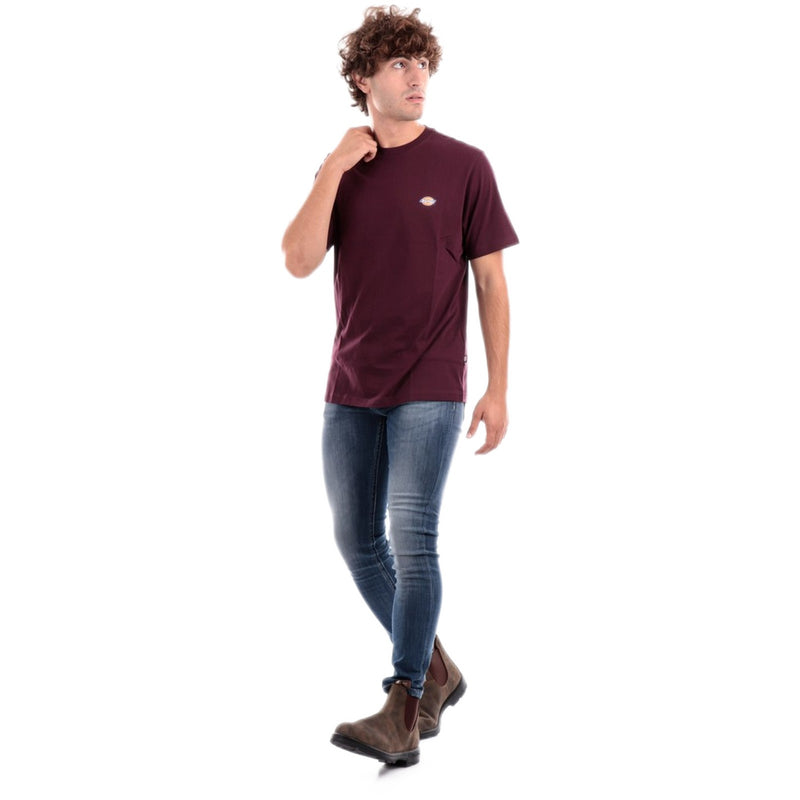T-shirt Uomo Dickies - Ss Mapleton T-Shirt - Bordeaux