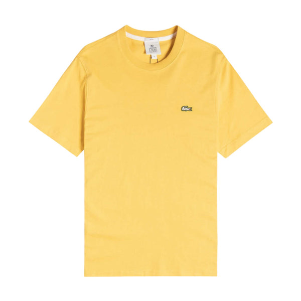 T-shirt Uomo Lacoste - T-Shirt 100% Pima Cotton - Giallo