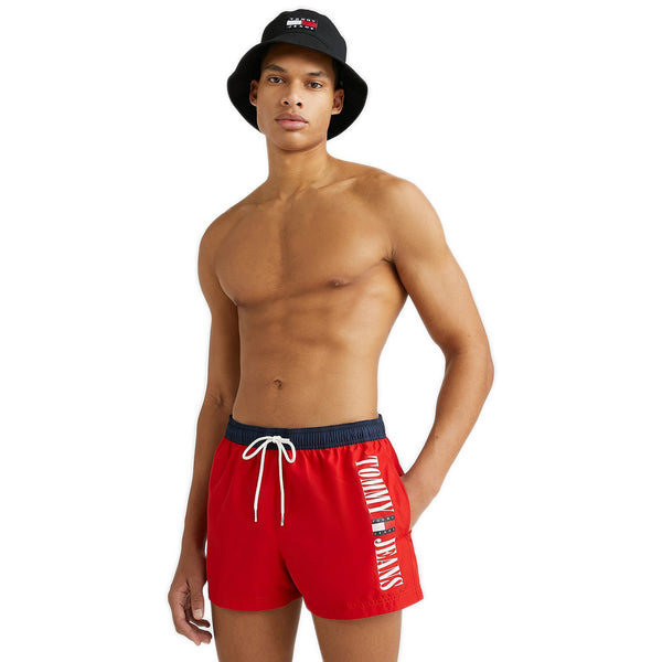 Pantaloncini e calzoncini Uomo Tommy Hilfiger - Sf Short Drawstring - Rosso