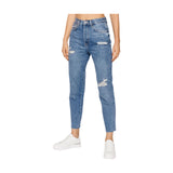 Jeans Donna Liu Jo - Ecs Pant. Mom Crop W - Celeste