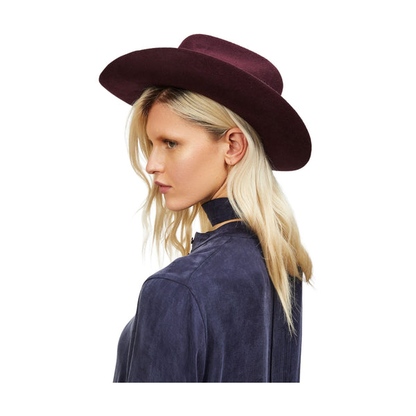 Cappelli da cowboy Donna ottod'Ame - Cappello In Lana - Viola