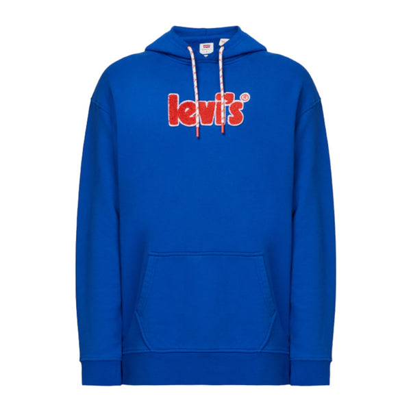 Felpe con cappuccio Uomo Levi's - T2 Relaxed Graphic - Blu