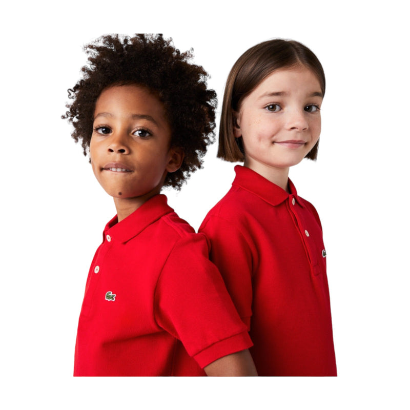 Polo Bambini Unisex Lacoste - Maglietta M/C - Rosso