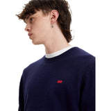 Maglioni Uomo Levi's - Original Hm Sweater Naval Academy - Blu